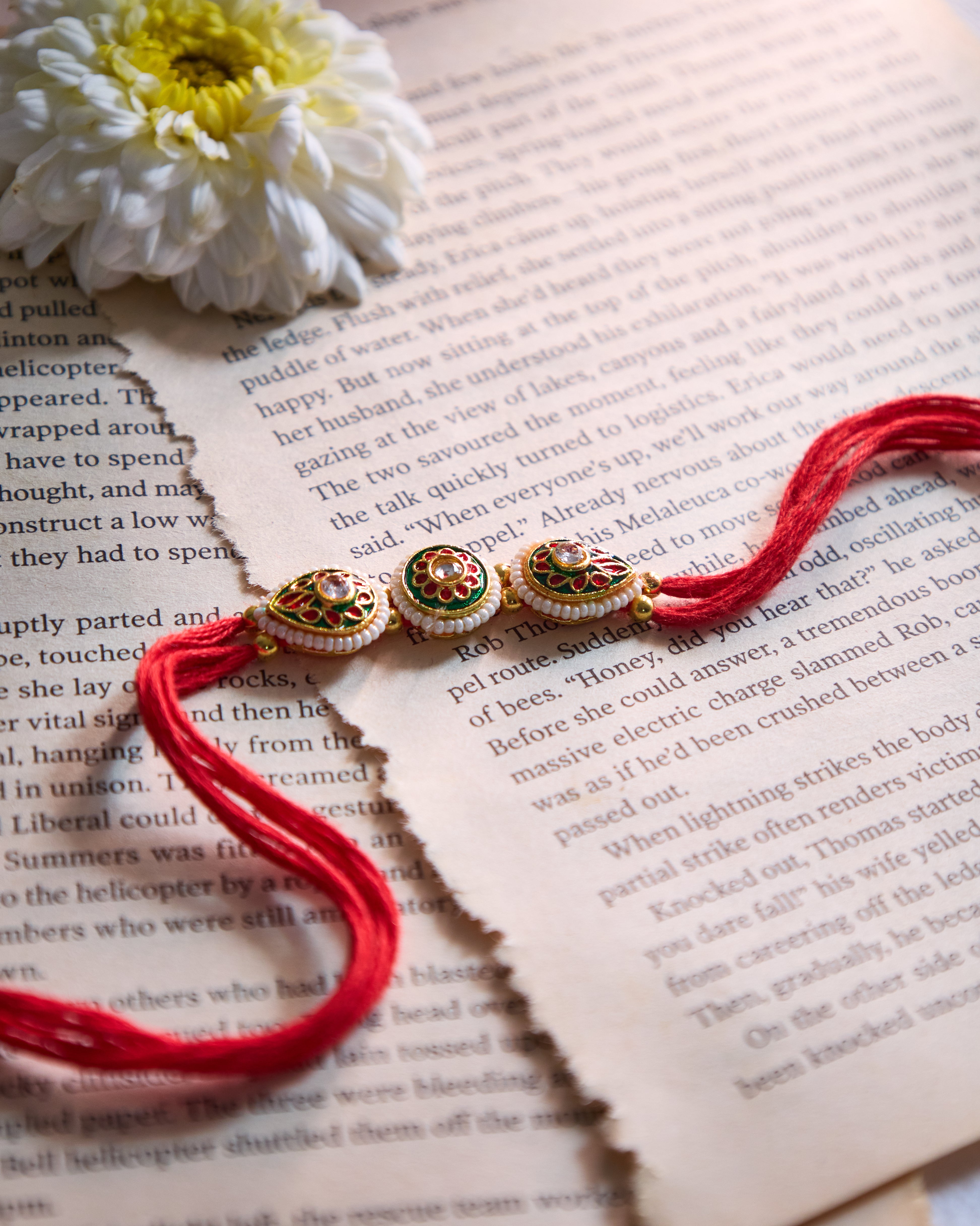 Ahira Meenakari Rakhi