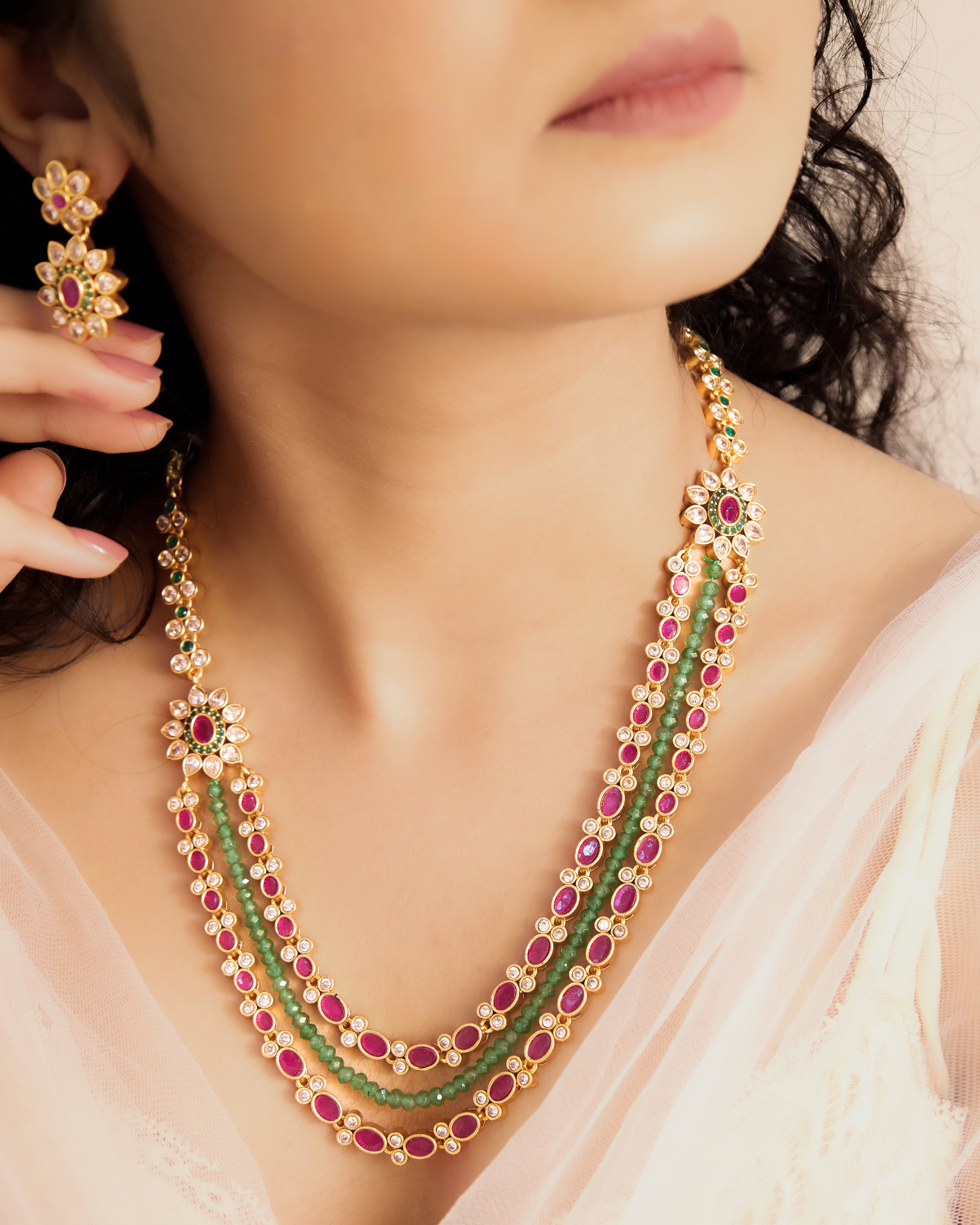 Sachika layered necklace