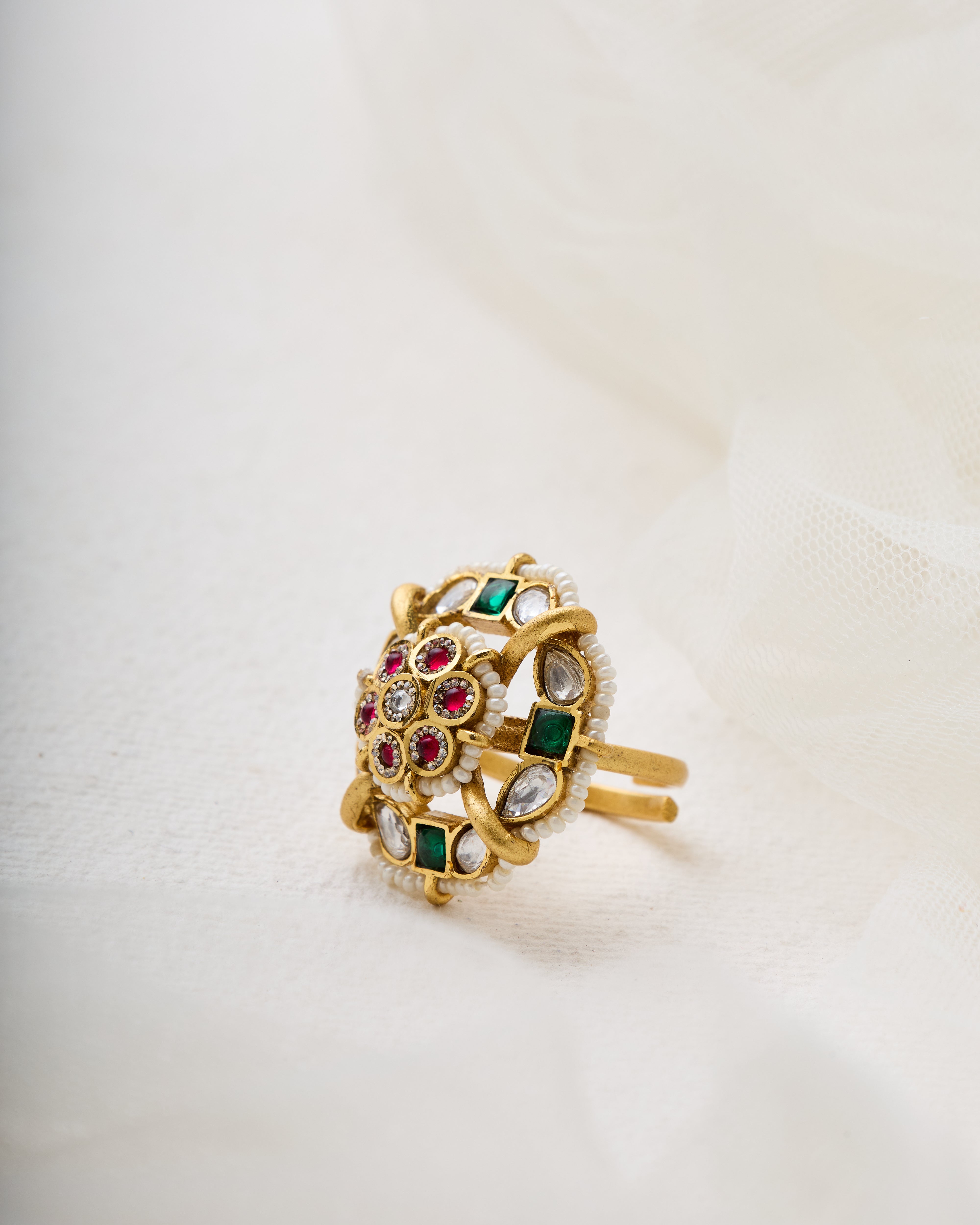 Srisha premium kundan ring