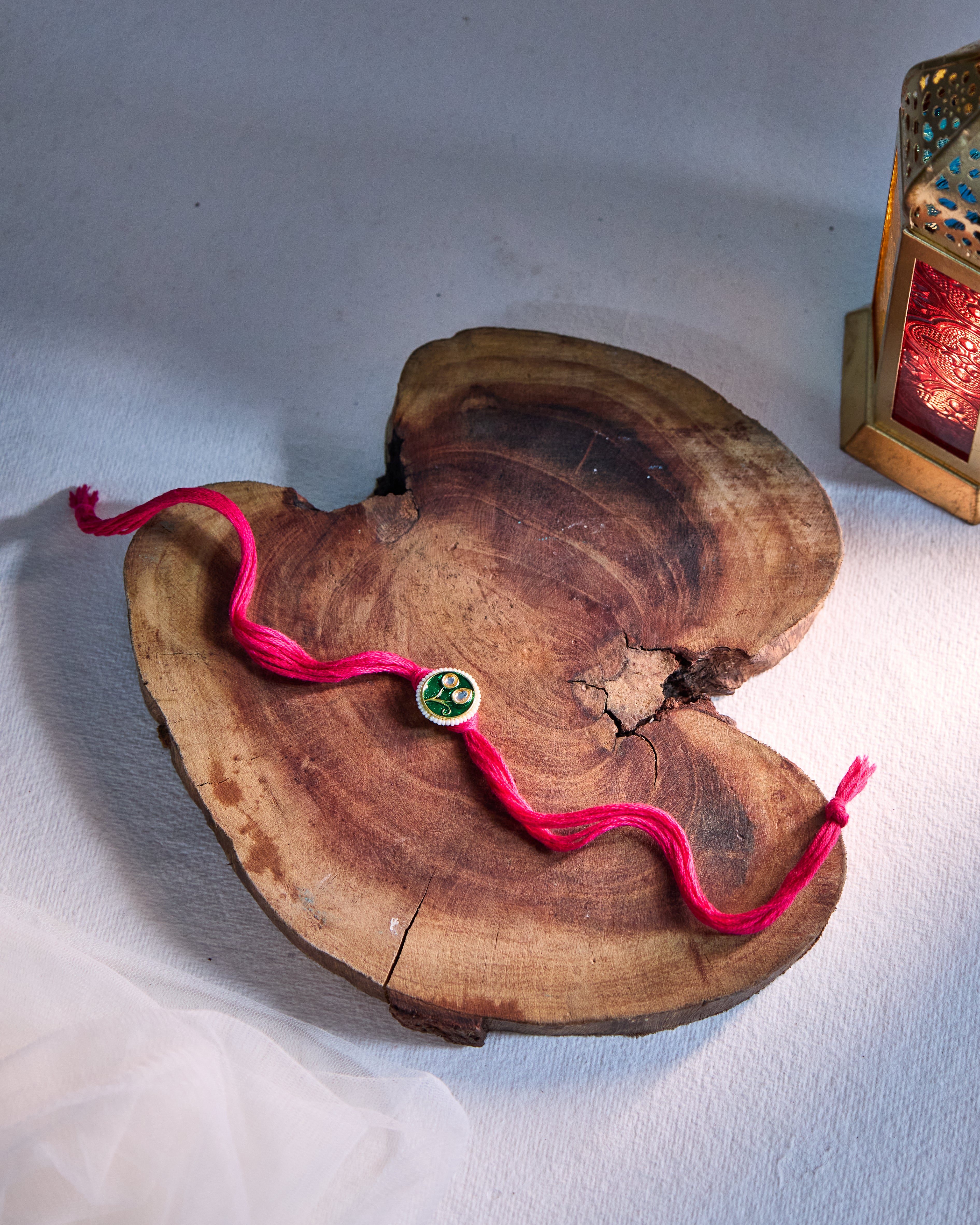 Aarunya Pink Rakhi