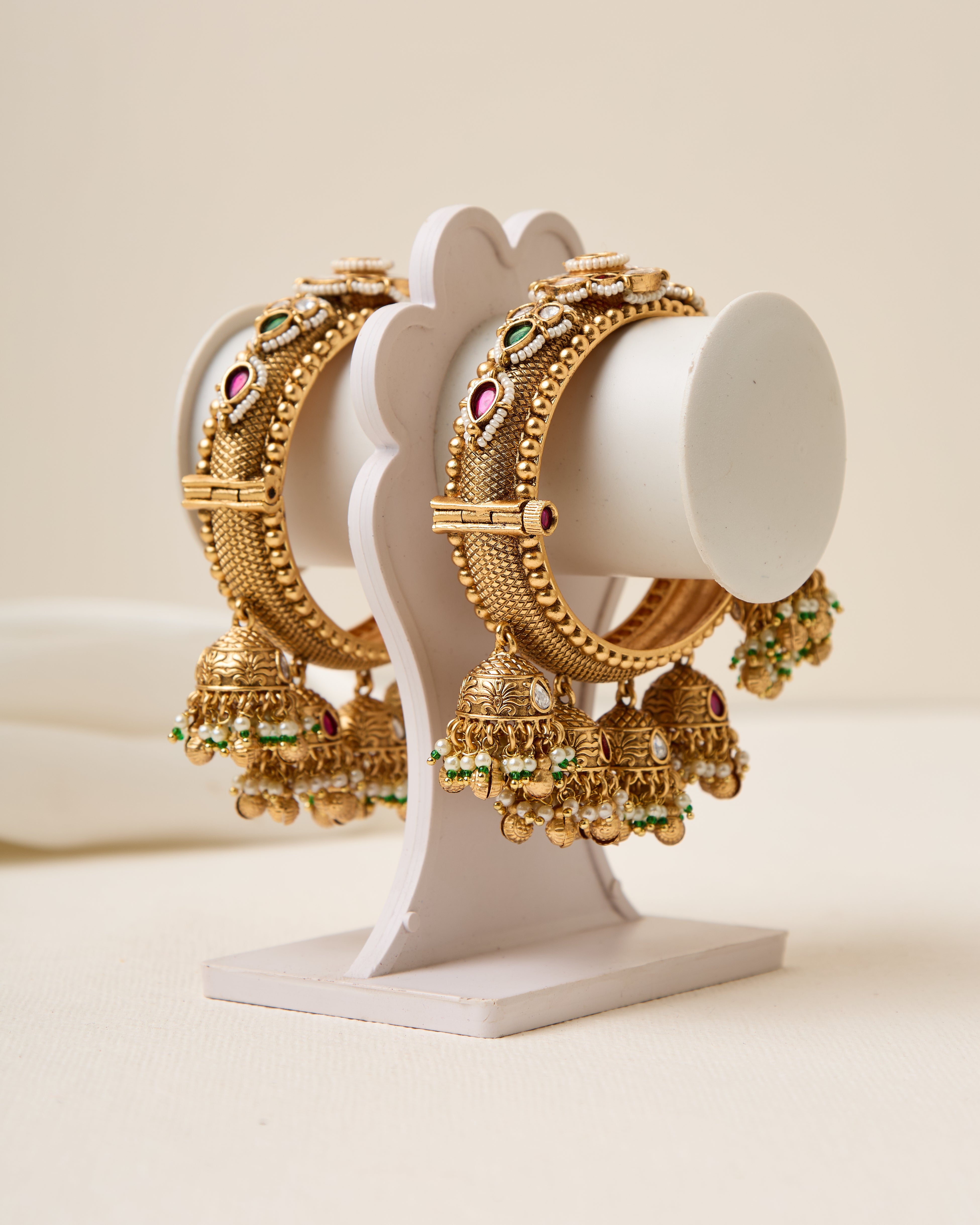 Kashika zumka latkan bangles