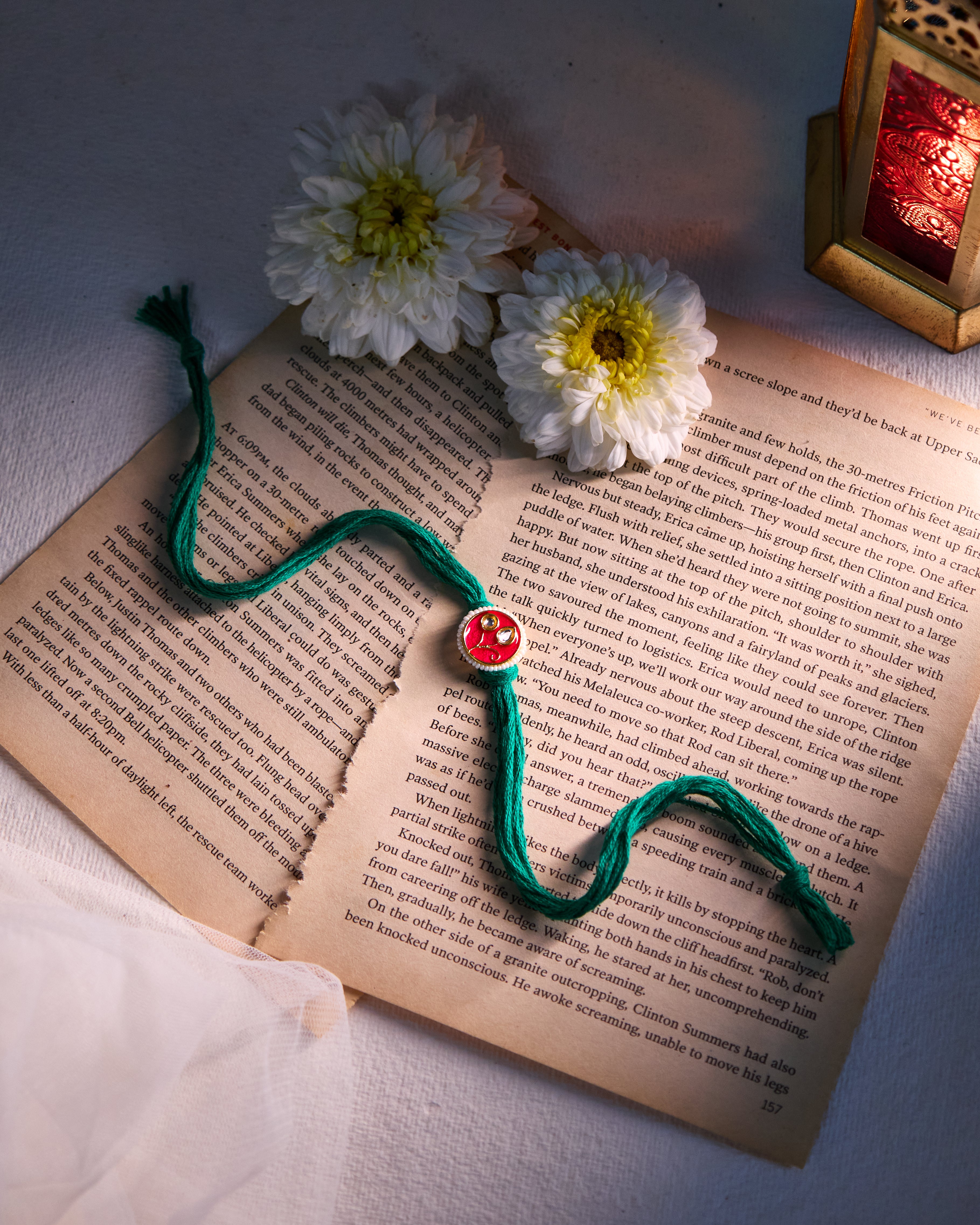 Aarunya Green Rakhi