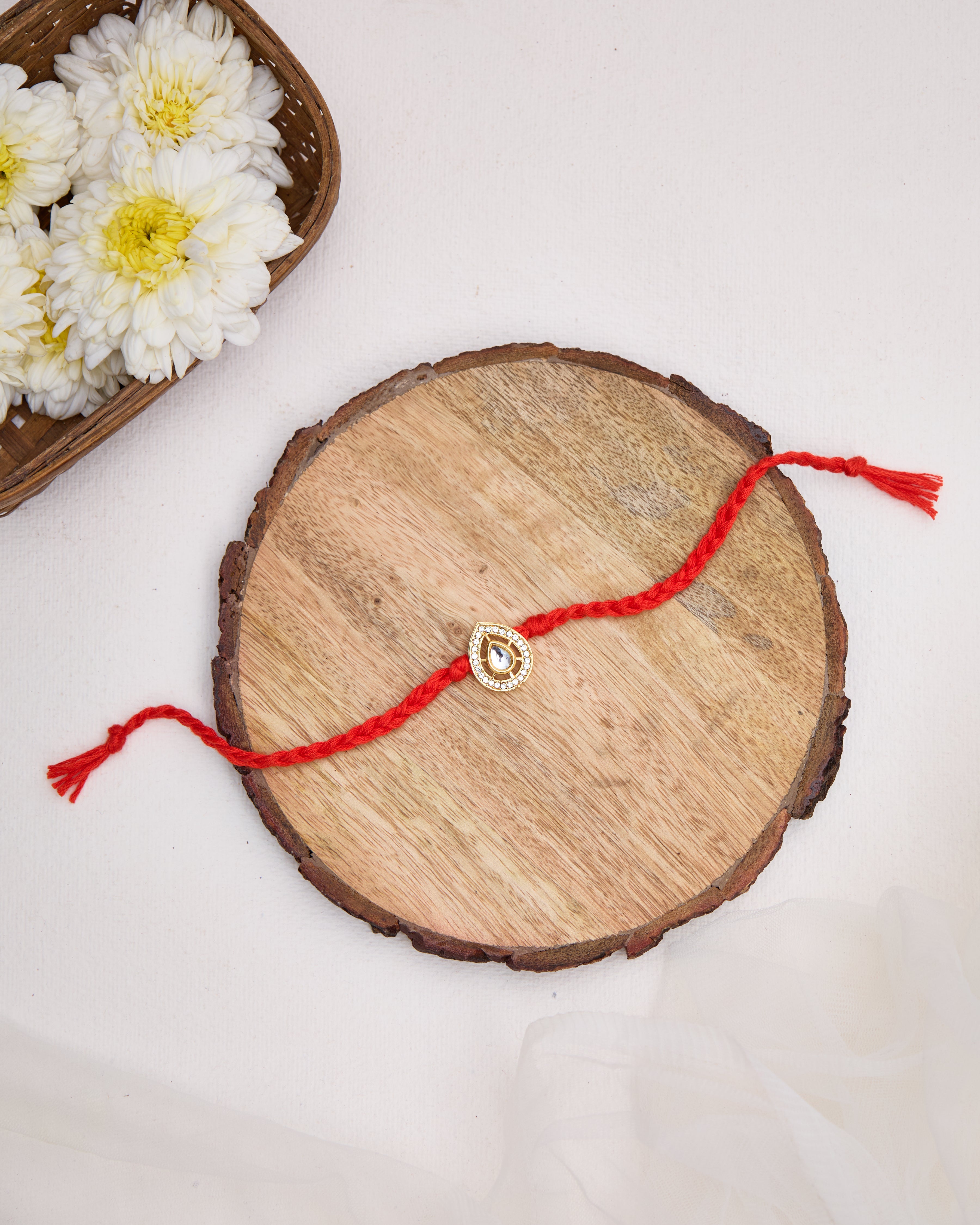 Teardrop Elegance Rakhi