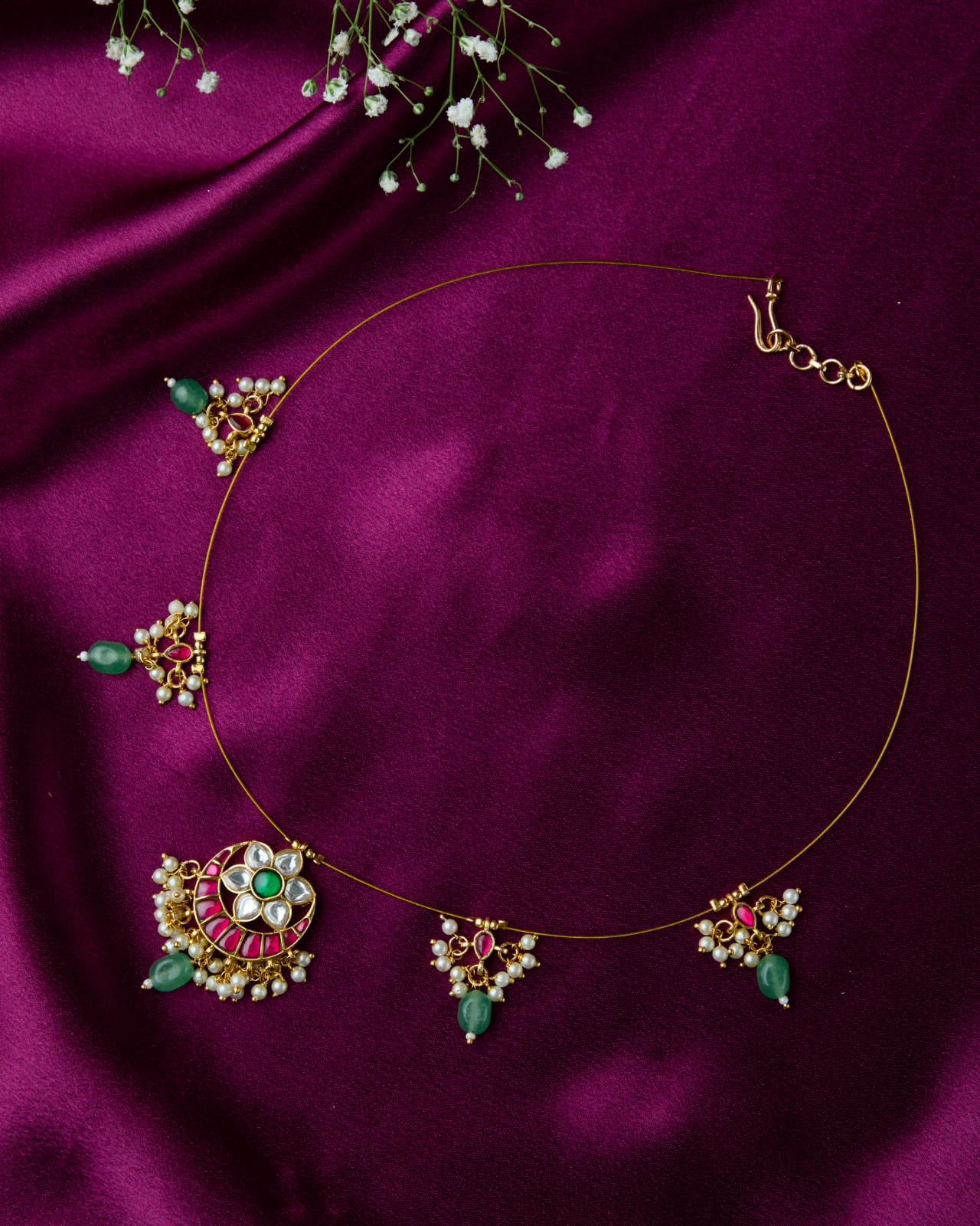 priyanshi invisible necklace