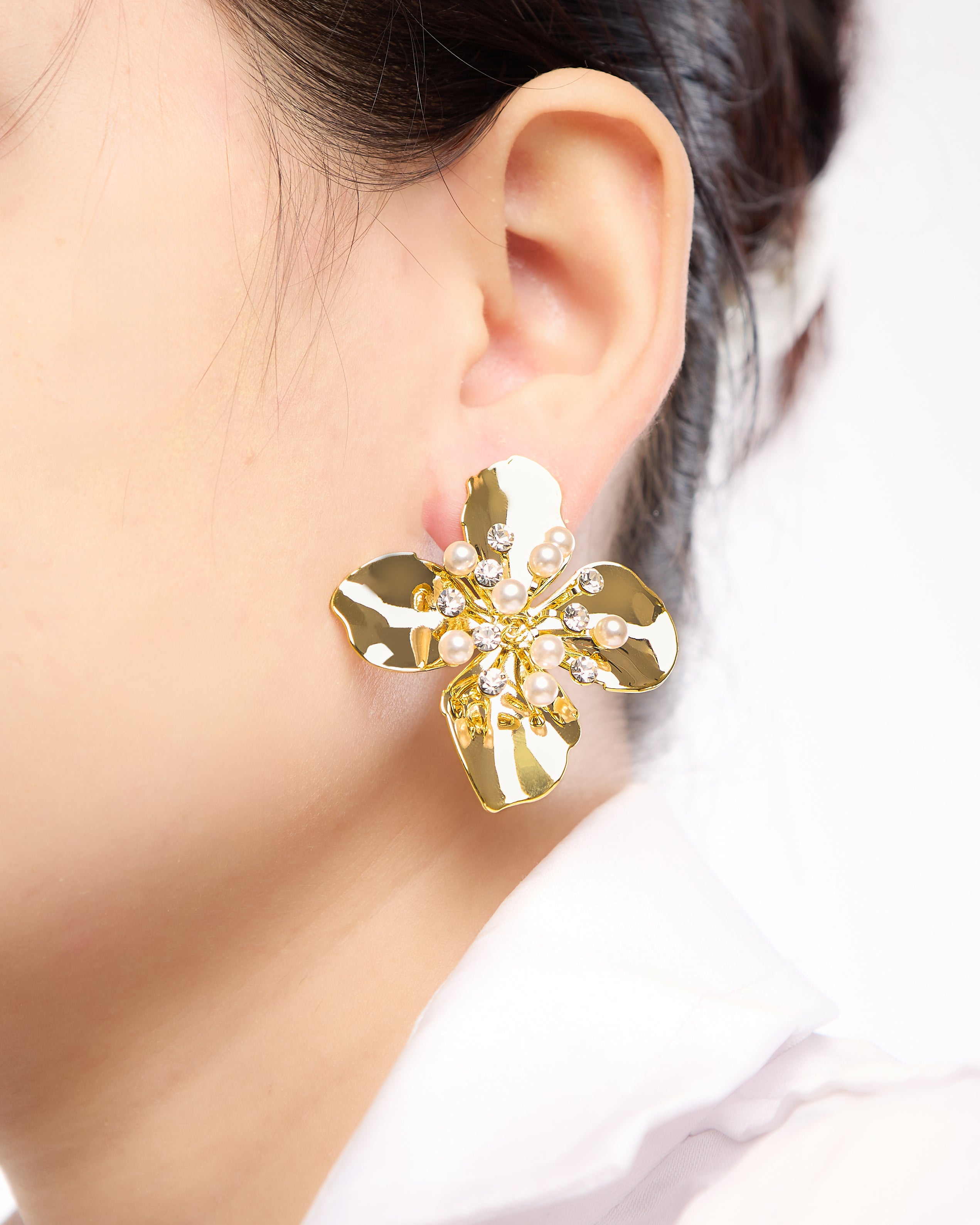 GoldenBloom Luxe Studs