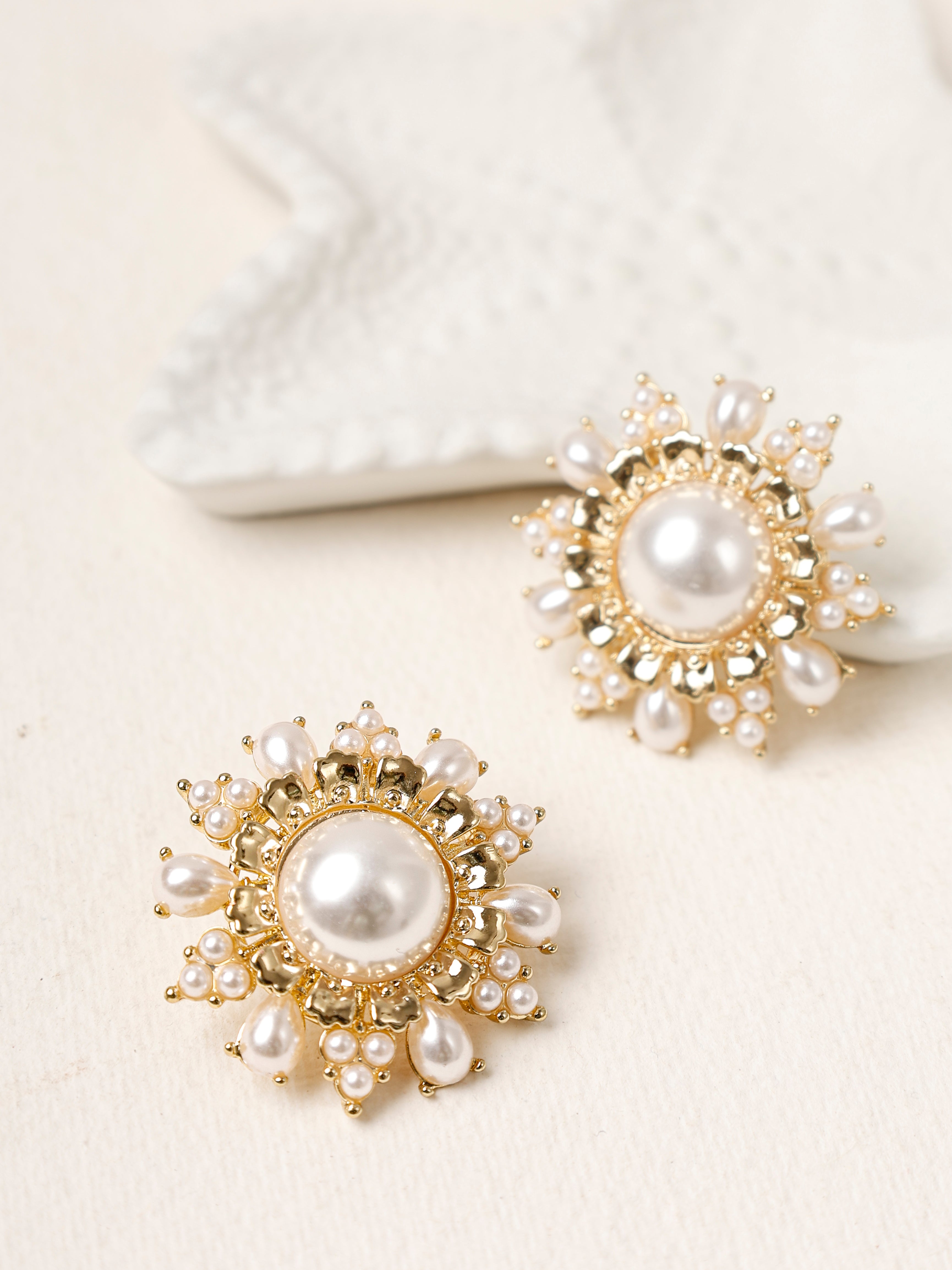 Royal Pearl Radiance Studs