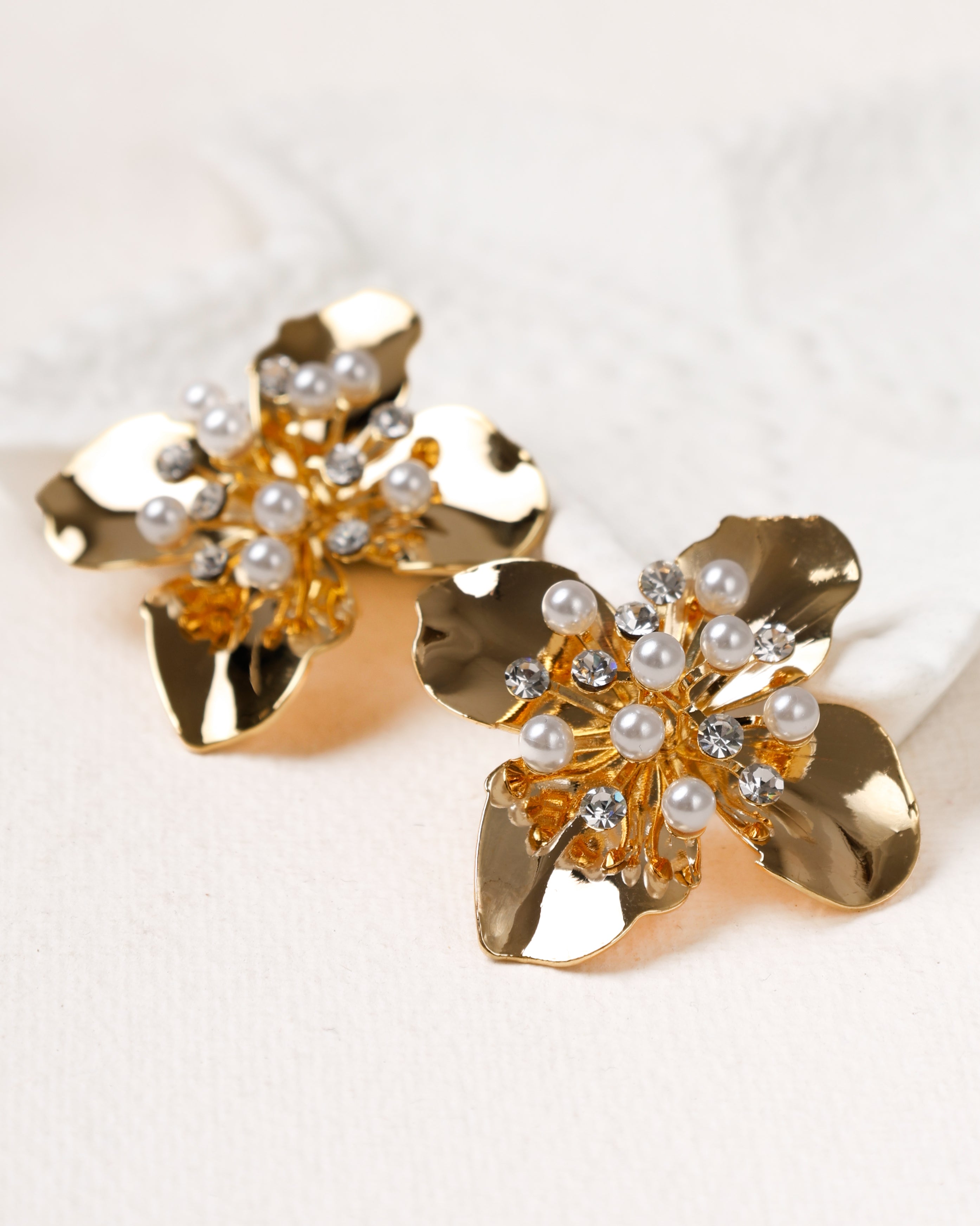 GoldenBloom Luxe Studs