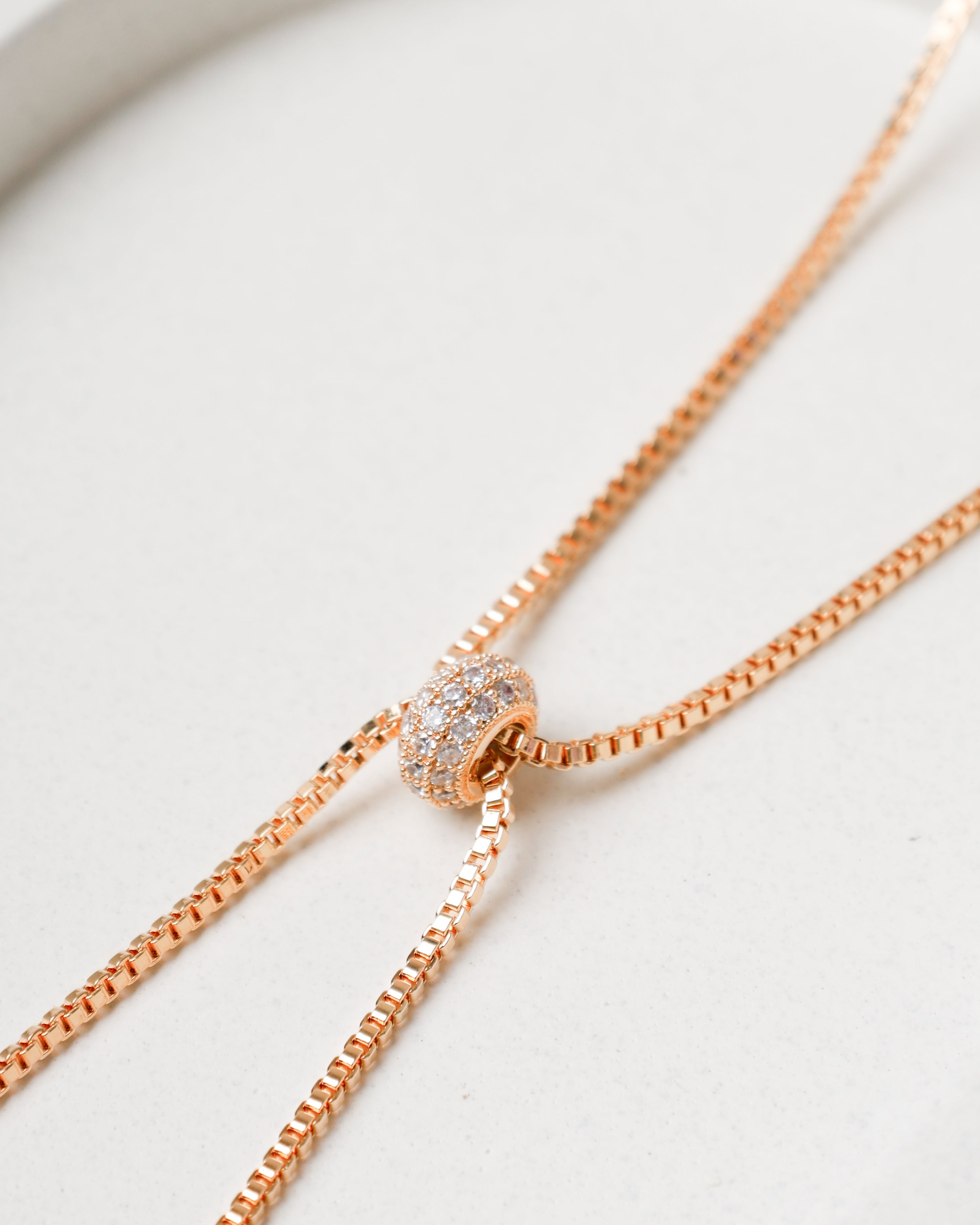 Evil Eye Adjustable chain Necklace