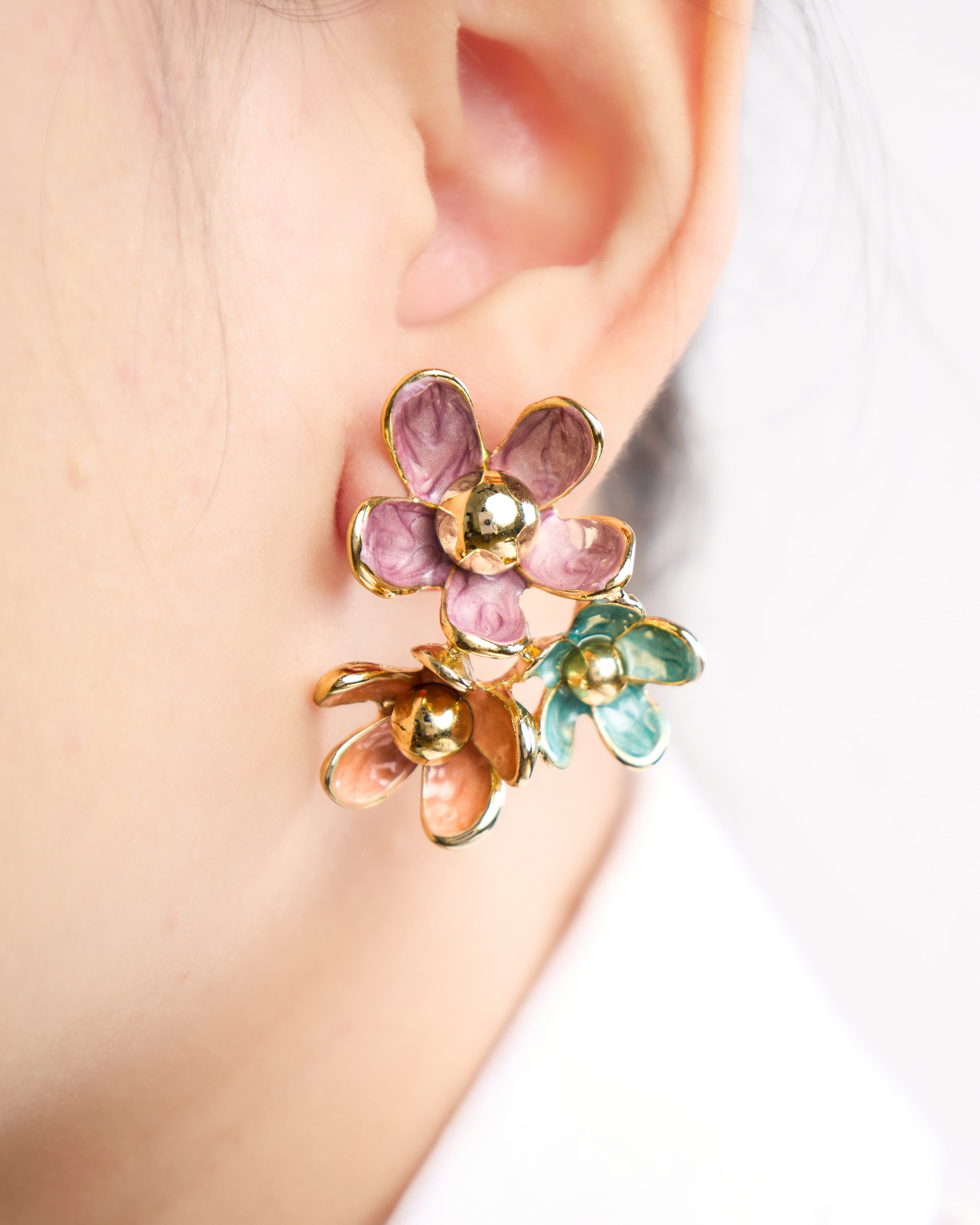 BloomPop Trio Earrings